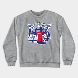 New Girl Crewneck Sweatshirt - True American Champion by huckblade